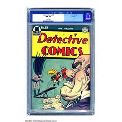 Detective Comics #88 Rockford pedigree (DC, 1944) CGC NM- 9.2 Off-white pages. Robin practically...
