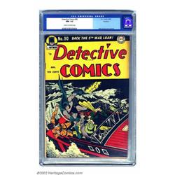 Detective Comics #90 Rockford pedigree (DC, 1944) CGC NM- 9.2 Cream to off-white pages. Rockford...