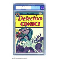 Detective Comics #97 Rockford pedigree (DC, 1945) CGC NM+ 9.6 Off-white to white pages. Golden Ag...