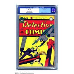 Detective Comics #98 Rockford pedigree (DC, 1945) CGC NM- 9.2 Cream to off-white pages. Batman sp...