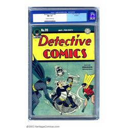 Detective Comics #99 Rockford pedigree (DC, 1945) CGC NM- 9.2 Off-white to white pages. The Pengu...