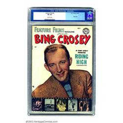 Feature Films #2 (DC, 1950) CGC VF 8.0 Off-white pages. Photo covers were the rage for several ti...