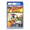 Image 1 : Flash Comics #8 (DC, 1940) CGC VG/FN 5.0 Cream to off-white pages. A dramatic and classic Shelly...