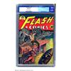 Image 1 : Flash Comics #15 (DC, 1941) CGC FN+ 6.5 Cream to off-white pages. Shelly Moldoff's Hawkman cover...