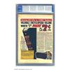 Image 2 : Flash Comics #33 (DC, 1942) CGC VF 8.0 Off-white pages. Hawkman gets a hand bombing the Japanese...