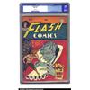 Image 1 : Flash Comics #75 (DC, 1946) CGC NM 9.4 White pages. Near Mint with perfectly white pages? The ans...