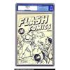 Image 1 : Flash Comics Ashcan Edition #1 (Fawcett, 1940) CGC VF/NM 9.0 White pages. In a race to secure the...