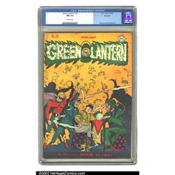 Green Lantern #19 Big Apple pedigree (DC, 1946) CGC NM 9.4 Off-white pages. Doiby Dickles challen...