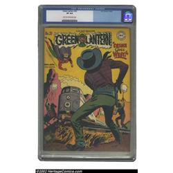 Green Lantern #33 (DC, 1948) CGC VF 8.0 Light tan to off-white pages. A terrific cover with rich,...