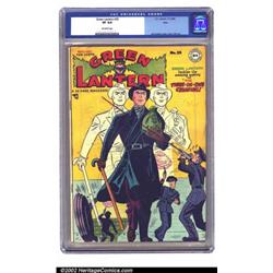 Green Lantern #35 Ohio pedigree (DC, 1948) CGC VF 8.0 Off-white pages. How do you handle a three-...