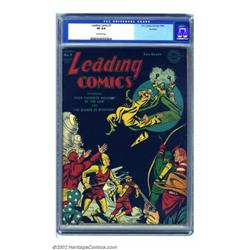 Leading Comics #7 Rockford pedigree (DC, 1943) CGC VF 8.0 Off-white pages. Because of its solid b...