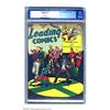 Image 1 : Leading Comics #9 (DC, 1943) CGC VF- 7.5 Off-white pages. Perhaps because this superhero-overload...