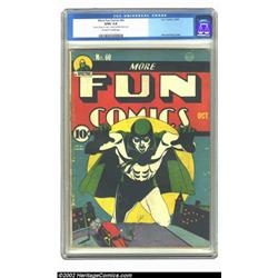 More Fun Comics #60 (DC, 1940) CGC GD/VG 3.0 Off-white to white pages. This Bernard Baily Spectre...