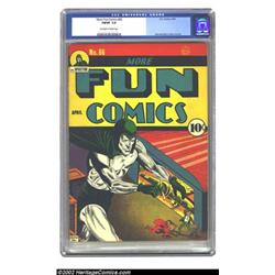 More Fun Comics #66 (DC, 1941) CGC FN/VF 7.0 Off-white to white pages. The Spectre makes a great...