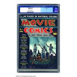 Movie Comics #1 Denver pedigree (DC, 1939) CGC VF/NM 9.0 Off-white to white pages. This concept b...