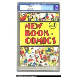 New Book of Comics #1 (DC, 1937) CGC NM 9.4 Off-white to white pages. One of the truly blockbuste...