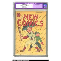 New Comics #4 (DC, 1936) CGC Apparent FN 6.0 Slight (P) Off-white to white pages. One of the firs...