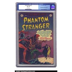 The Phantom Stranger #1 (DC, 1952) CGC VG- 3.5 Off-white pages. Designated "scarce" by Overstreet...