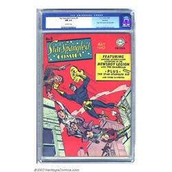 Star Spangled Comics #8 Rockford pedigree (DC, 1942) CGC NM 9.4 Off-white pages. Double whammy! S...
