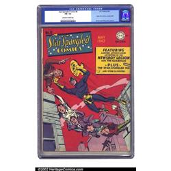Star Spangled Comics #8 (DC, 1942) CGC FN- 5.5 Off-white to white pages. Colors on this copy rank...