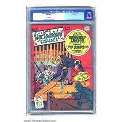 Star Spangled Comics #11 Rockford pedigree (DC, 1942) CGC NM 9.4 Off-white pages. The title featu...