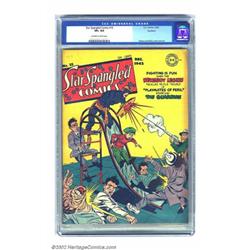 Star Spangled Comics #15 Rockford pedigree (DC, 1942) CGC VF+ 8.5 Off-white to white pages. This...