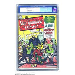 Star Spangled Comics #17 Rockford pedigree (DC, 1943) CGC NM 9.4 Off-white to white pages. Absolu...