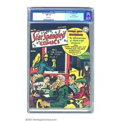 Star Spangled Comics #18 Rockford pedigree (DC, 1943) CGC NM- 9.2 Off-white pages. Here's another...