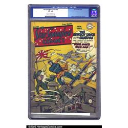 Star Spangled Comics #28 (DC, 1944) CGC VF 8.0 Cream to off-white pages. Thrilling WWII cover by...