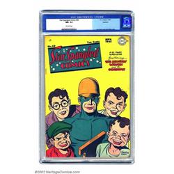 Star Spangled Comics #50 Rockford pedigree (DC, 1945) CGC NM- 9.2 Off-white pages. This simple bu...