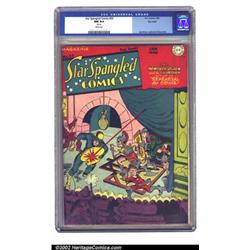 Star Spangled Comics #52 Big Apple pedigree (DC, 1946) CGC NM 9.4 White pages. Simon & Kirby cove...