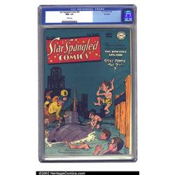 Star Spangled Comics #60 Big Apple pedigree (DC, 1946) CGC NM+ 9.6 White pages. Simon and Kirby o...