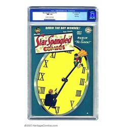 Star Spangled Comics #70 Rockford pedigree (DC, 1947) CGC NM+ 9.6 Off-white to white pages. Simpl...