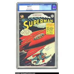 Superman #72 (DC, 1951) CGC FN/VF 7.0 Off-white to white pages. Issues of Superman from this time...