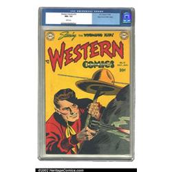 Western Comics #10 Mile High pedigree (DC, 1949) NM+ 9.6 White pages. Under fire, the Wyoming Kid...