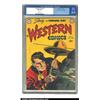 Image 1 : Western Comics #10 Mile High pedigree (DC, 1949) NM+ 9.6 White pages. Under fire, the Wyoming Kid...