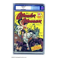 Wonder Woman #1 (DC, 1942) CGC VF/NM 9.0 White pages. What else can you say about this book excep...