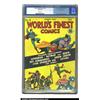 Image 1 : World's Finest Comics #10 San Francisco pedigree (DC, 1943) CGC VF+ 8.5 White pages. The San Fran...