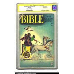 Bible Tales for Young Folk #4 Stan Lee File Copy (Atlas, 1954) CGC VG 4.0 Cream to off-white page...