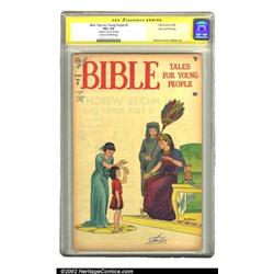 Bible Tales for Young Folk #5 Stan Lee File Copy (Atlas, 1954) CGC VG+ 4.5 Cream to off-white pag...