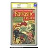 Image 1 : Fantastic Four #6 Stan Lee File Copy (Marvel, 1962) CGC FN+ 6.5 Cream to off-white pages. Signatu...