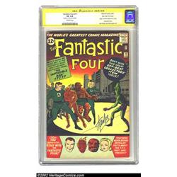 Fantastic Four #11 Stan Lee File Copy (Marvel, 1963) CGC VG 4.0 Off-white pages. Signature Series...