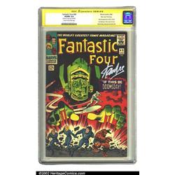 Fantastic Four #49 Stan Lee File Copy (Marvel, 1966) CGC VG/FN 5.0 Cream to off-white pages. Sign...