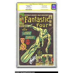 Fantastic Four #50 Stan Lee File Copy (Marvel, 1966) CGC FN 6.0 Cream to off-white pages. Signatu...