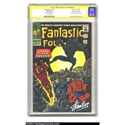 Fantastic Four #52 Stan Lee File Copy (Marvel, 1966) CGC FN- 5.5 Off-white pages. Signature Serie...