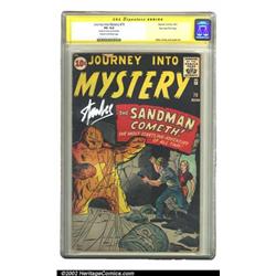 Journey into Mystery #70 Stan Lee File Copy (Marvel, 1961) CGC VG 4.0 Cream to off-white pages. S...