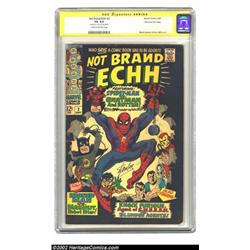 Not Brand Echh #2 Stan Lee File Copy (Marvel, 1967) CGC VG 4.0 Cream to off-white pages. The seco...