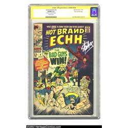 Not Brand Echh #4 Stan Lee File Copy (Marvel, 1967) CGC VG/FN 5.0 Off-white pages. This is the on...