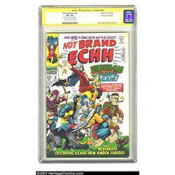 Not Brand Echh #8 Stan Lee File Copy (Marvel, 1968) CGC VF+ 8.5 Cream to off-white pages. Forbush...