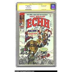 Not Brand Echh #11 Stan Lee File Copy (Marvel, 1968) CGC VF 8.0 Cream to off-white pages. On what...